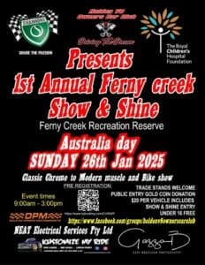1st Annual Ferny Creek Show and Shine VIC