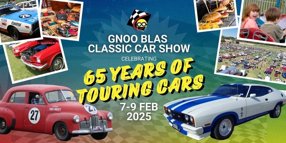 2025 Gnoo Blas Classic Car Show NSW