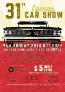 31st Cooroy Car Show - Cooroy QLD