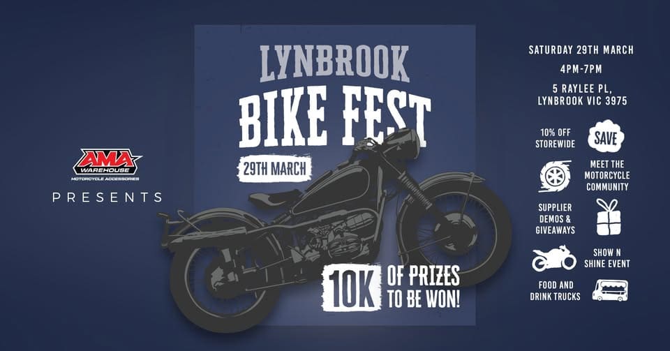 Bike Fest Lynbrook | Presented by AMA Warehouse - Bike Events VIC