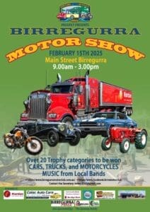 Birregurra Motor Show 2025 VIC