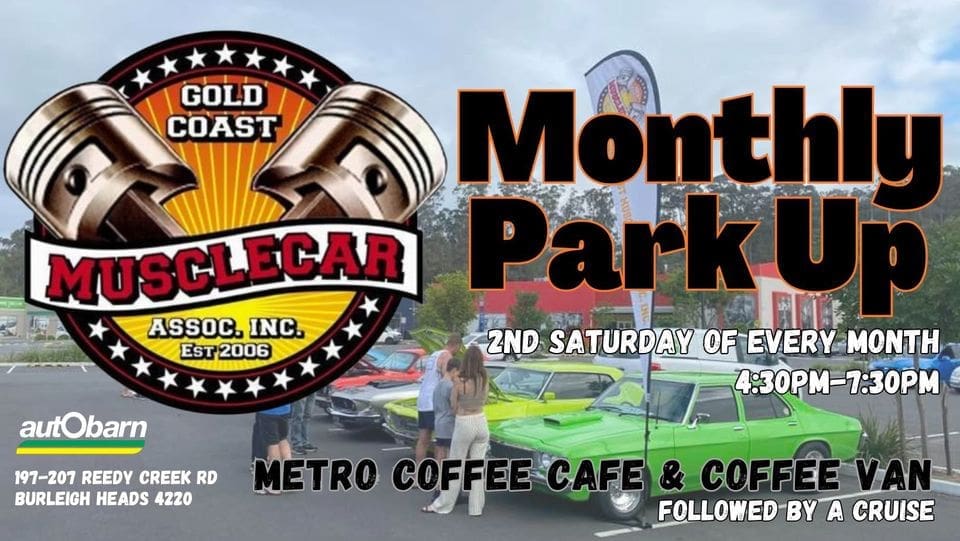 Burleigh Park Up - Cars and Bike Events GC QLD