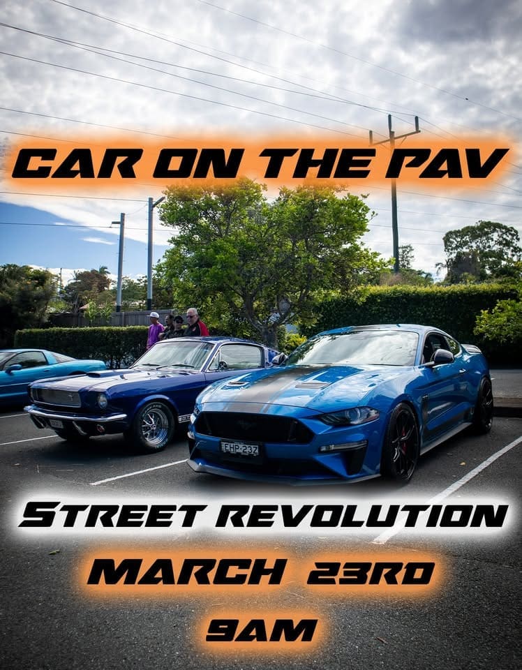CARS ON THE PAV | Terranora NSW Car Events