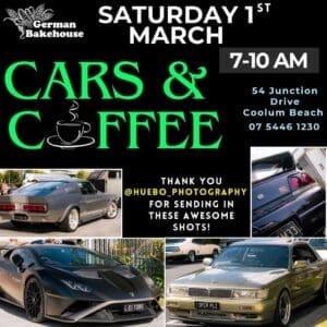 Cars and Coffee Coolum Sunshine Coast