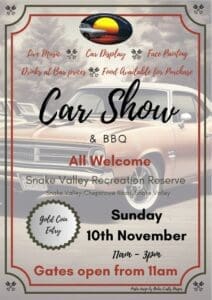 Daybreakers Car Show and BBQ - Snake Valley VIC