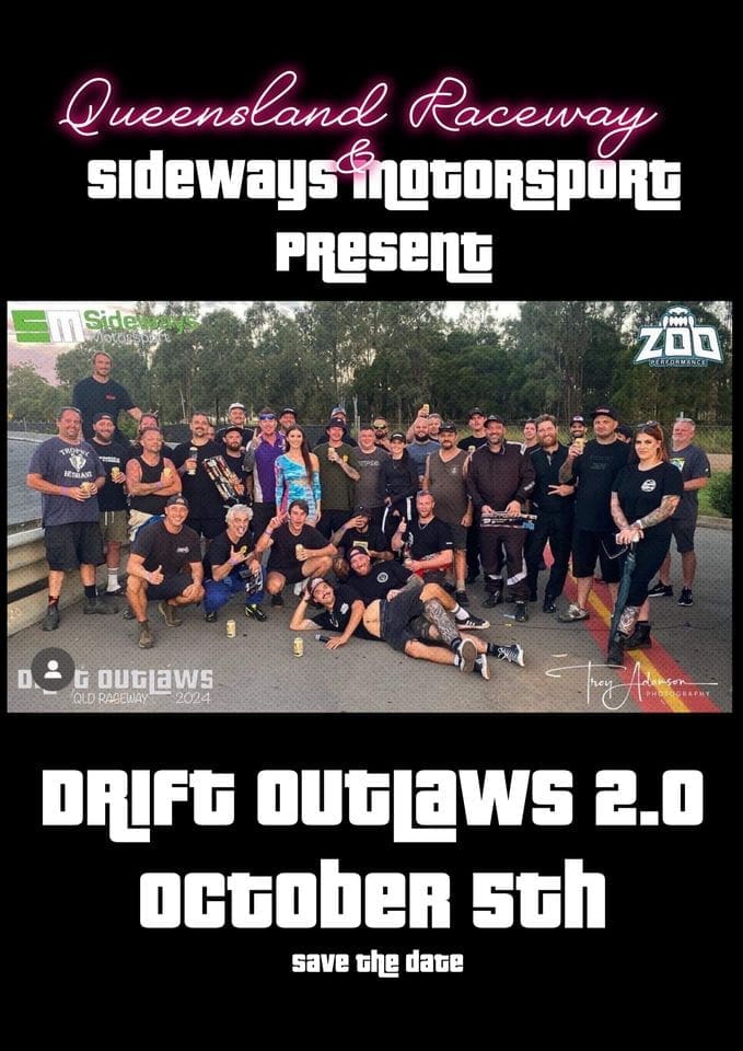 Drift outlaws 2-0 QLD Raceway