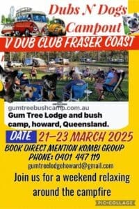 Dubs n dogs camp out at Howard - Car Events QLD