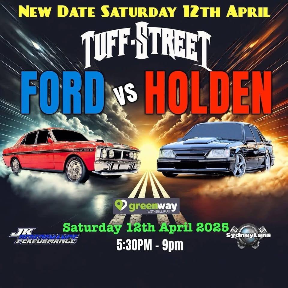 Ford Vs Holden - Car Events NSW