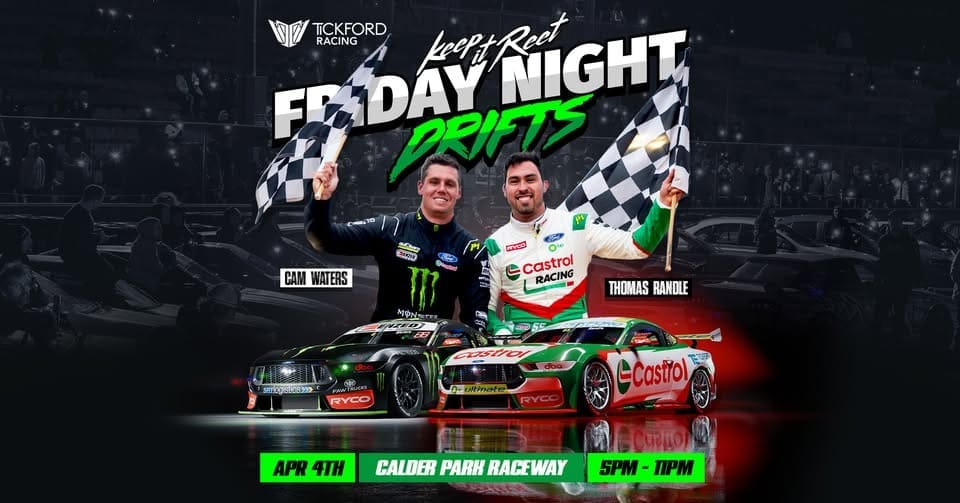 Friday Night Drifts Tickford Racing TAKEOVER Drifting Events VIC