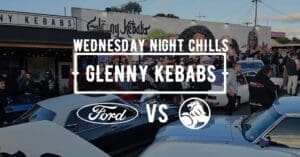 HOLDEN VS FORD MEET Glennykebabs | Car and Motorcycle Events VIC