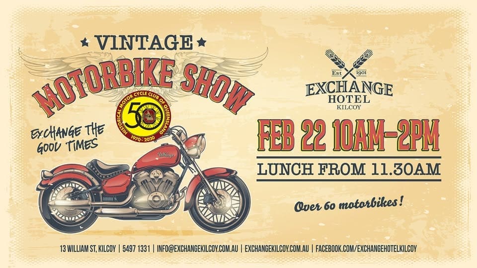 Kilcoy Vintage Motorbike Show Kilcoy QLD