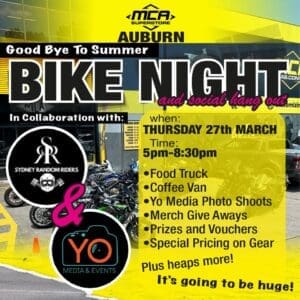 MCAS AUBURN BIKE NIGHT | Bike Events NSW