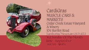 MUSCLE CARS and MARKETS - Tamborine Mountain QLD Car Events