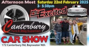 Mr Excited, Canterbury Tyre and Mag Supamart Car Show VIC