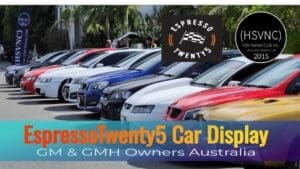 (QLD)-HSVNC Monthly All GM Car Display at Espresso Twenty5