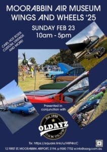Wings and Wheels 2025 - VIC