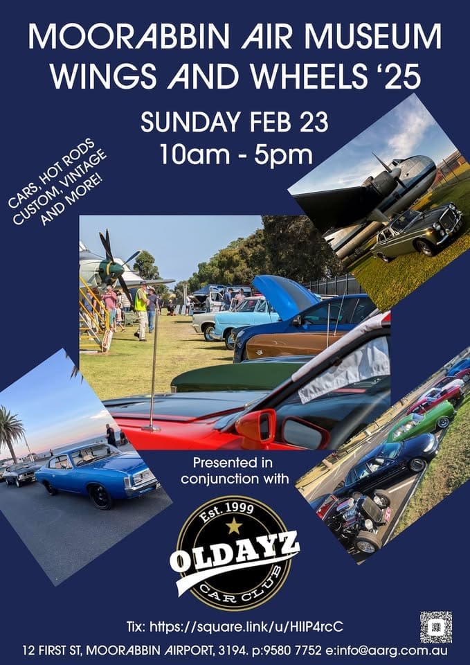 Wings and Wheels 2025 - VIC
