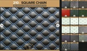 Cruzn Digital Stitching seat insert panels