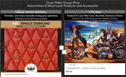 Cruzn Rides Group Shop