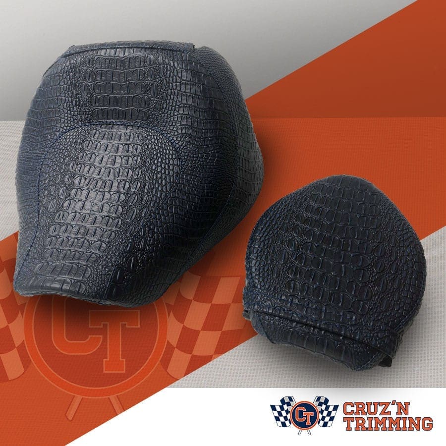 Harley Davidson Rocker C Custom Motorcycle Seat Cruzn Trimming