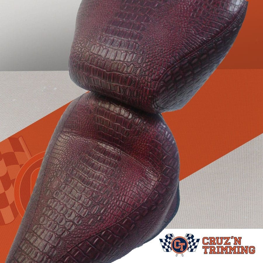 Harley Davidson Springer Custom Motorcycle Seat Cruzn Trimming