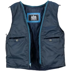 Ladies Leather Motorcycle Jacket with removable lining and armour sky blue inner lining