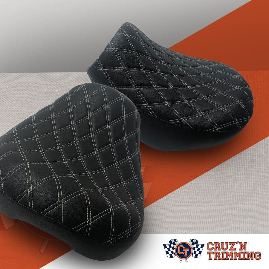 Triumph Rocket Custom Motorcycle Seat Cruzn Trimming